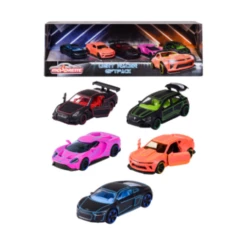 Majorette 5 Vehicle Giftpack - Light Racer Cars