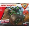 Meccano Junior Monster Jam Grave Digger Monster Truck 21101 -Toys Store meccano junior monster jam grave digger monster truck 258617