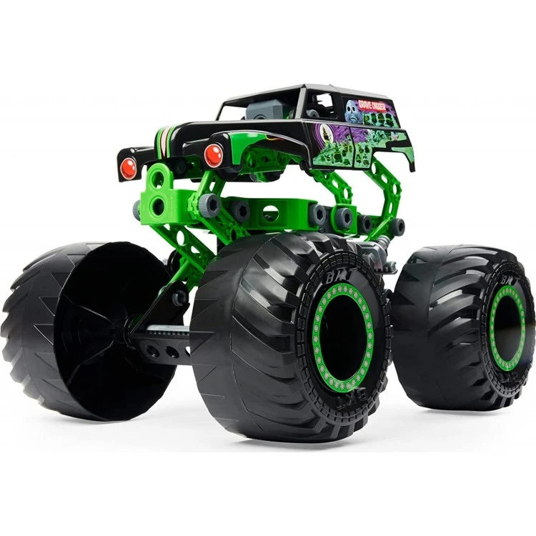 Meccano Junior Monster Jam Grave Digger Monster Truck 21101 4 Meccano Junior Monster Jam Grave Digger Monster Truck 21101 - Image 2