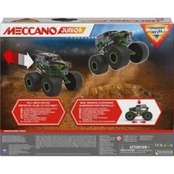 Meccano Junior Monster Jam Grave Digger Monster Truck 21101 11 Meccano Junior Monster Jam Grave Digger Monster Truck 21101 -Toys Store meccano junior monster jam grave digger monster truck 258621
