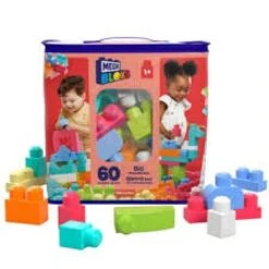Mega Bloks 60 Piece Big Building Bag