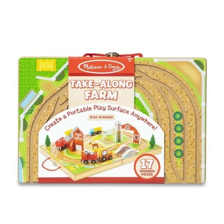 Melissa & Doug Take Along Tabletop Farm 4 Melissa & Doug Take Along Tabletop Farm - Image 2