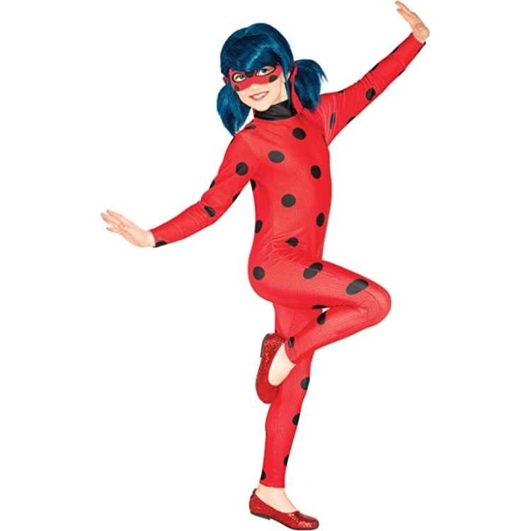 Rubies Miraculous Ladybug Child Costume - Small 3-4 3 Rubies Miraculous Ladybug Child Costume - Small 3-4