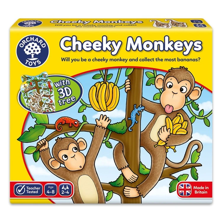 Orchard Toys Cheeky Monkeys Game 3 Orchard Toys Cheeky Monkeys Game