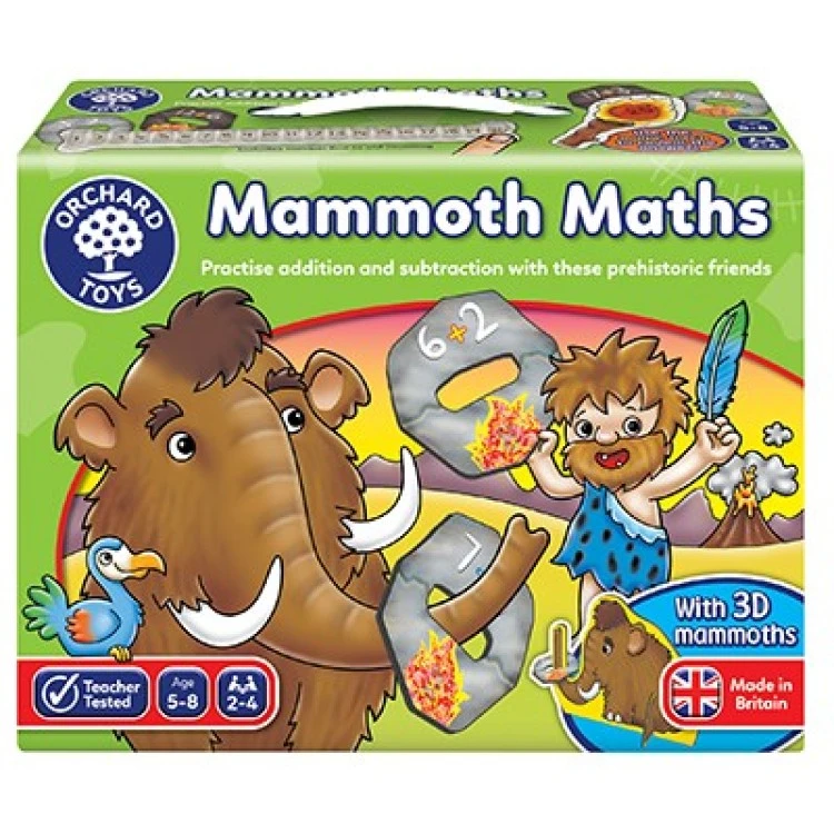 Orchard Toys Mammoth Maths Game 3 Orchard Toys Mammoth Maths Game