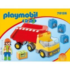 Playmobil 123 70126 Dump Truck -Toys Store playmobil 123 70126 dump truck 472197