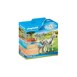 Playmobil 70356 Family Fun Zebras With Foal