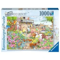 Ravensburger Beach Garden Cafe 1000 Piece Puzzle 17 479 9