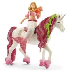 Schleich 70593 Bayala Mermaid Feya On Underwater Unicorn