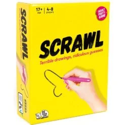 Scrawl Adult Party Game AGE 17+. NEW SMALLER BOX!