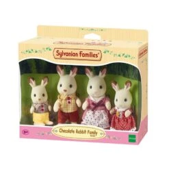 Sylvanian Families Chocolate Rabbit 4 Pack Family 4150
