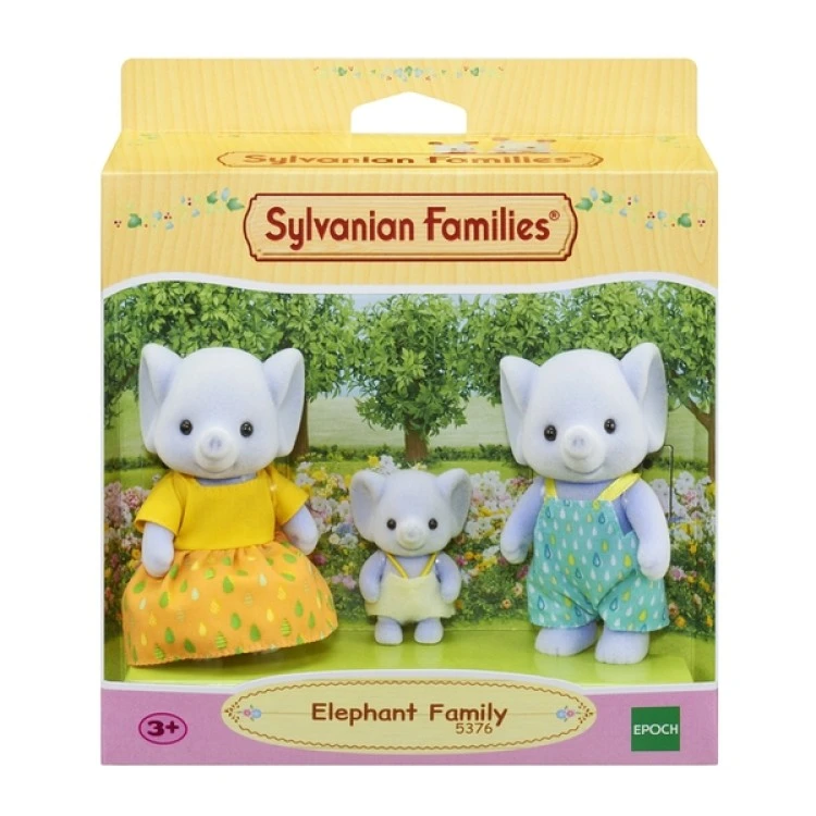 Sylvanian Families Elephant 3 Pack Family 5376 3 Sylvanian Families Elephant 3 Pack Family 5376