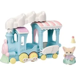 Sylvanian Families Floating Cloud Rainbow Train 5702 -Toys Store sylvanian families floating cloud rainbow train 430154