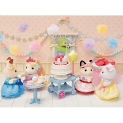 Sylvanian Families Party Time Playset - Tuxedo Cat Girl 5646 9 Sylvanian Families Party Time Playset - Tuxedo Cat Girl 5646 -Toys Store sylvanian families party time playset tuxedo cat girl 5646 294460