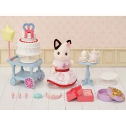 Sylvanian Families Party Time Playset - Tuxedo Cat Girl 5646 11 Sylvanian Families Party Time Playset - Tuxedo Cat Girl 5646 -Toys Store sylvanian families party time playset tuxedo cat girl 5646 294462