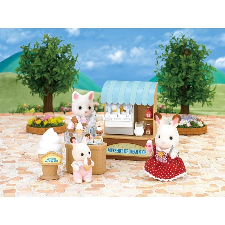 Sylvanian Families Soft Serve Ice Cream Shop 5054 6 Sylvanian Families Soft Serve Ice Cream Shop 5054 - Image 4