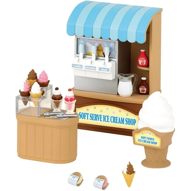 Sylvanian Families Soft Serve Ice Cream Shop 5054 4 Sylvanian Families Soft Serve Ice Cream Shop 5054 - Image 2