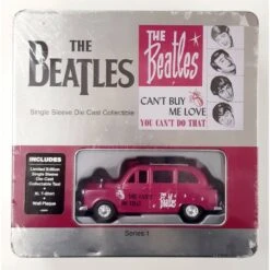 The Beatles Die Cast Taxi And XL T-Shirt Tin - Can't Buy Me Love