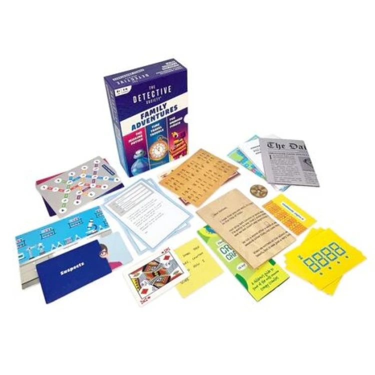 The Detective Society Family Adventures Game 3 The Detective Society Family Adventures Game