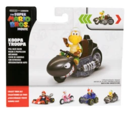 The Super Mario Bros Movie 6cm Figure With Kart - KOOPA TROOPA -Toys Store the super mario bros movie 6cm figure with kart koopa troopa 471111