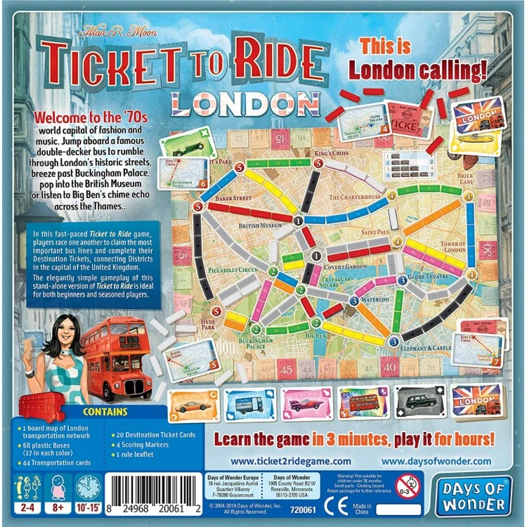 Ticket To Ride London 4 Ticket To Ride London - Image 2