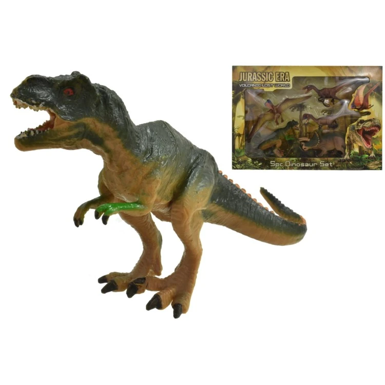 Jurassic Era 5 Piece Dinosaur Set TY3485 3 Jurassic Era 5 Piece Dinosaur Set TY3485